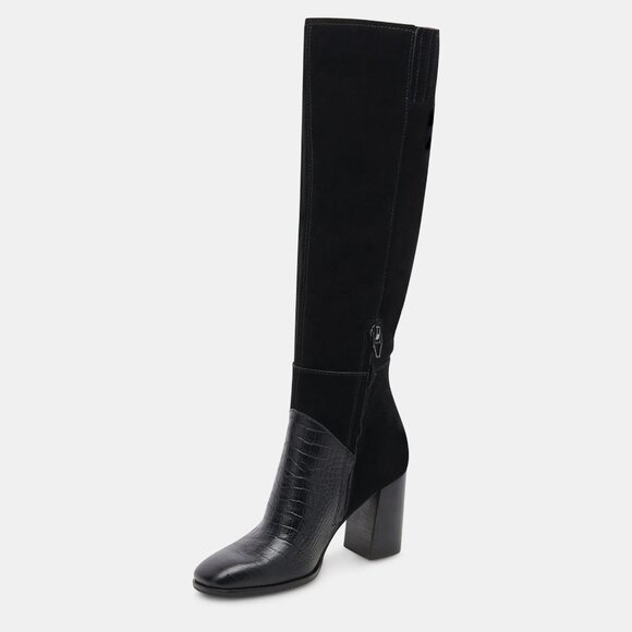 NEWDOLCE VITA Suede Fynn Boots Black Multi for women 864mn